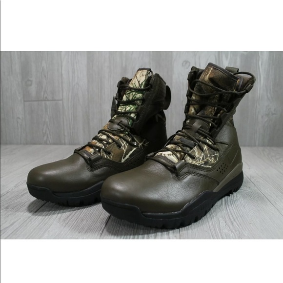 NWT Men’s Nike SFB 8” Field 2 Gortex Camo Boots - Picture 3 of 7